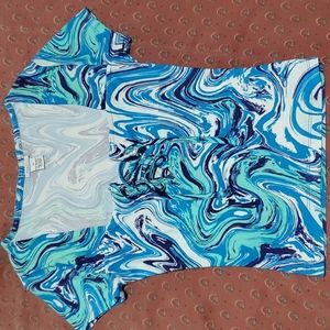 A marble style shirt
